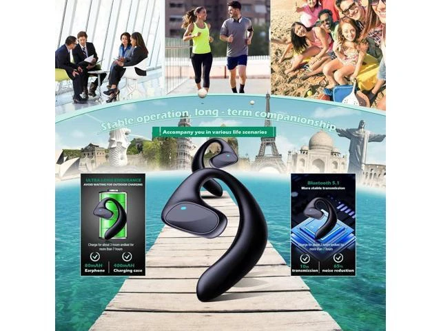 Alt view image 12 of 14 - Translation Earbuds 144 Language Translator Update Language Translator Device Real Time Wireless Translation Headset,3 in-1 Translator Headphones,Ai-Powered Bluetooth Translation Earbuds(Red)