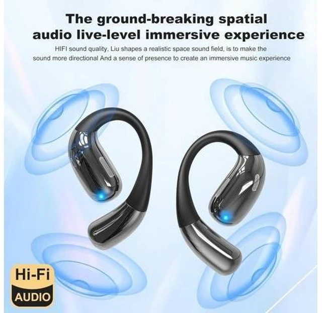 Alt view image 8 of 10 - Language Translation Earbuds Real-time, Wireless Earbuds AI Translator Ear Buds with 144 Languages & Accents, No Subscription Fee, OWS Long Battery Life Bluetooth Headphone for Travel Learning