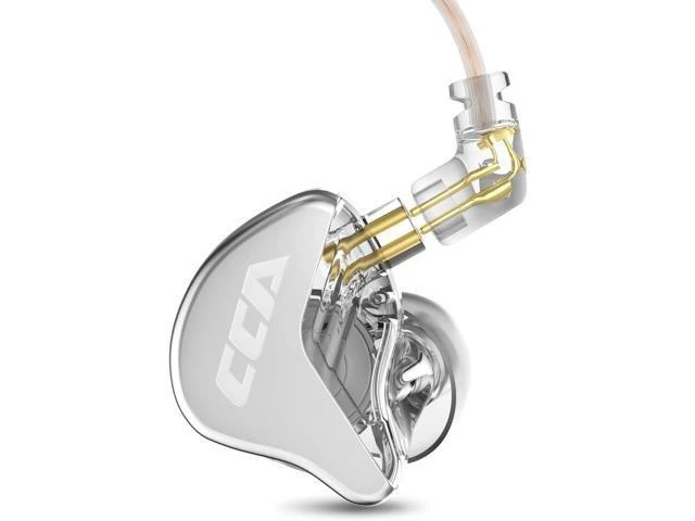 Alt view image 8 of 14 - CRA in Ear Monitor Headphones Ultra-Thin Diaphragm Dynamic Driver IEM Earphones Clear Sound & Deep Bass Wired Gaming Earbuds with Tangle-Free Detachable Cable for Singer Musicians Drummers DJ