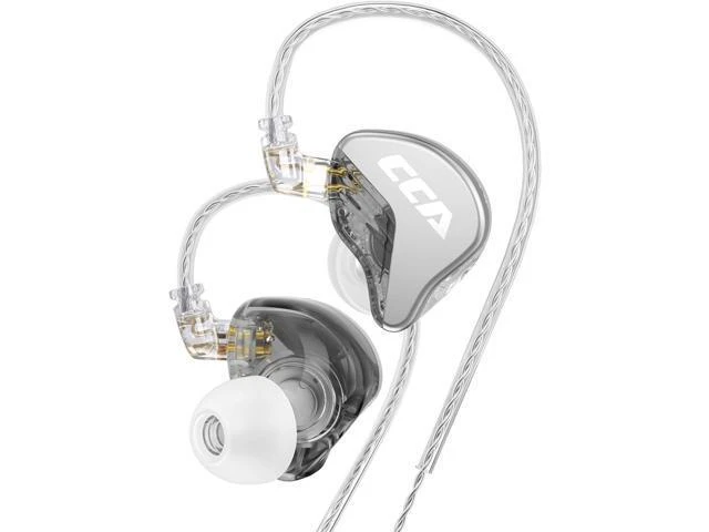 Alt view image 10 of 14 - CRA in Ear Monitor Headphones Ultra-Thin Diaphragm Dynamic Driver IEM Earphones Clear Sound & Deep Bass Wired Gaming Earbuds with Tangle-Free Detachable Cable for Singer Musicians Drummers DJ