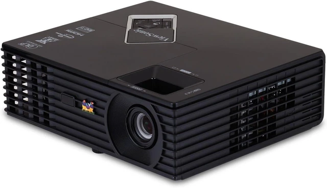 Alt view image 8 of 14 - ViewSonic PJD6235 XGA DLP Projector with 1024 x 768 Resolution, 2800 ANSI Lumens, 15000:1 Contrast Ratio, LAN Control, HDMI, 3D Blu-Ray Ready (Black)