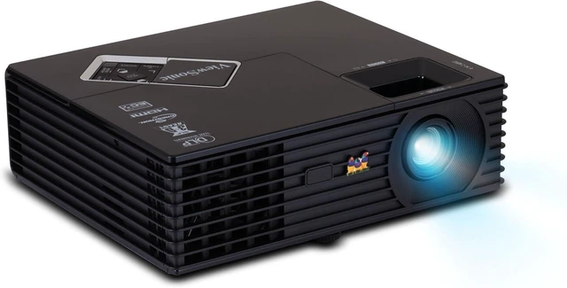 Alt view image 10 of 14 - ViewSonic PJD6235 XGA DLP Projector with 1024 x 768 Resolution, 2800 ANSI Lumens, 15000:1 Contrast Ratio, LAN Control, HDMI, 3D Blu-Ray Ready (Black)
