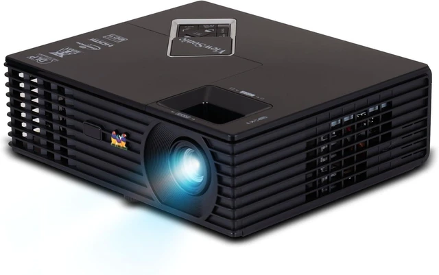 Alt view image 9 of 14 - ViewSonic PJD6235 XGA DLP Projector with 1024 x 768 Resolution, 2800 ANSI Lumens, 15000:1 Contrast Ratio, LAN Control, HDMI, 3D Blu-Ray Ready (Black)