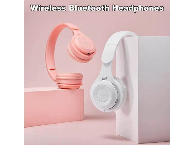 Alt view image 12 of 14 - Upgraded Hybrid Noise Cancelling Headphones with Transparent Modes Wireless Bluetooth with Mic Deep Bass Soft-Earpads Hi-Fi Audio Comfortable Fit Long Playtime for Home Office Travel Over Ear Pink