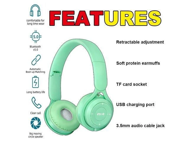 Alt view image 11 of 14 - Upgraded Hybrid Noise Cancelling Headphones with Transparent Modes Wireless Bluetooth with Mic Deep Bass Soft-Earpads Hi-Fi Audio Comfortable Fit Long Playtime for Home Office Travel Over Ear Green