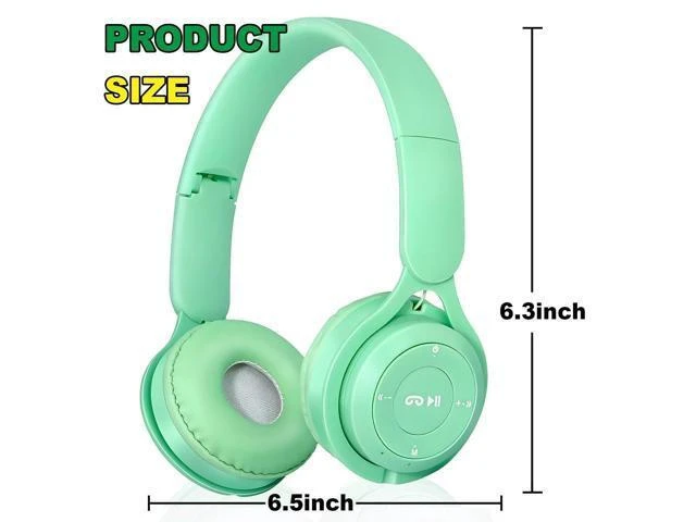 Alt view image 13 of 14 - Upgraded Hybrid Noise Cancelling Headphones with Transparent Modes Wireless Bluetooth with Mic Deep Bass Soft-Earpads Hi-Fi Audio Comfortable Fit Long Playtime for Home Office Travel Over Ear Green