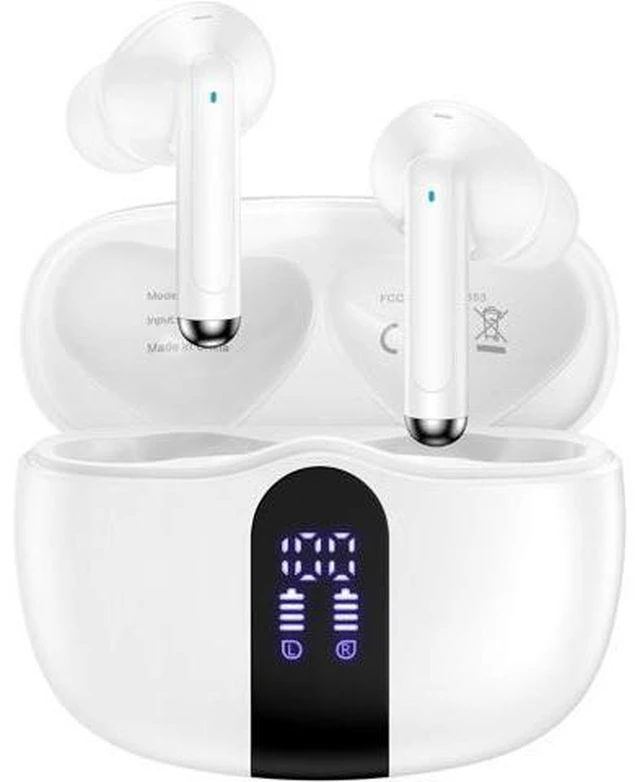 Alt view image 7 of 12 - Pixel Earbuds Wireless Ear buds for Google Pixel 10 Pro XL 10 Pro Fold 10 Pro 10 9a 9 Pro XL 9 Pro Fold Pro 9 8 7 6 60H Bluetooth Headphones in Ear Earphones Noise Canceling IPX7 Waterproof Sports LED