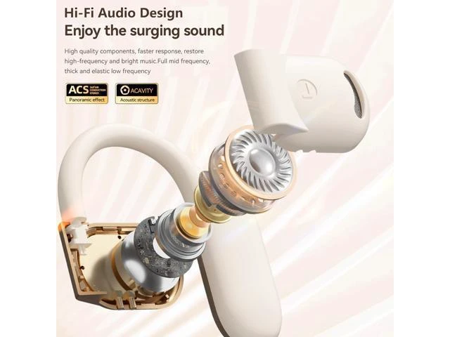 Alt view image 11 of 14 - AI Real-Time Translation Earbuds,Wireless Earbuds,144 Languages Ear Buds,Two-Way Translator Earbuds, Bluetooth Headphones, Ear pods Wireless,HD Sound Translating Earbuds for Travel (Skin-Colored)