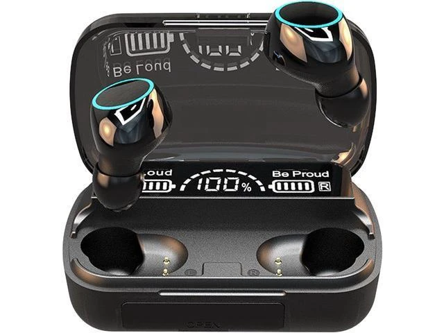 Alt view image 8 of 14 - Wireless Earbuds Bluetooth 5.3 Headphones, Long Playing time , Touch Control Noise Reduction Headphones ,IP7 Waterproof Mini Ear Buds Mic In-Ear Headset ,Compatible with IOS , Android Smartphone