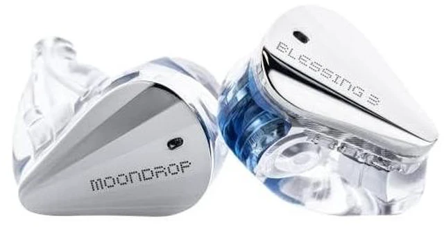 Alt view image 9 of 14 - Moondrop Blessing 3 in Ear Earphones 2DD+4BA Hybrid Triple Range Frequency Division in Ear Monitors 0.78 2pin IEM Earbuds