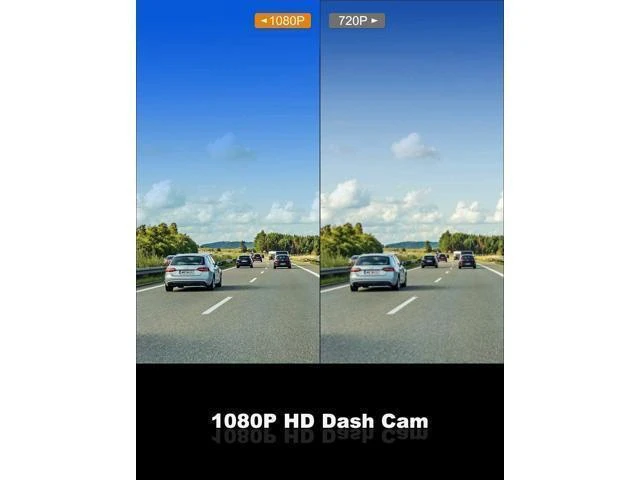 Alt view image 10 of 14 - Dash Cam 1080P DVR Dashboard Camera Car Driving Recorder 3 Inch Driving Camera LCD Screen, 170°Wide Angle, WDR, G-Sensor, Loop Recording, Parking Monitor, Motion Detection
