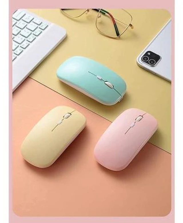 Alt view image 10 of 10 - PboyiqiS Keyboard Case for iPad 10 2022, iPad10th Generation Case with Keyboard and Mouse Cute Round Key Detachable Keyboard Case with Pencil Holder (Light Purple)