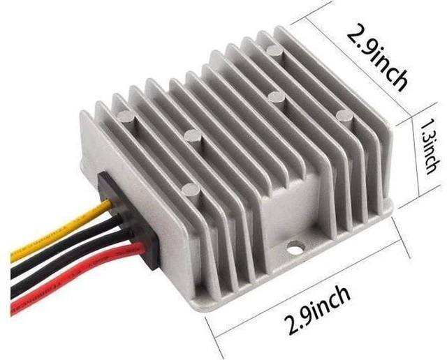 Alt view image 14 of 14 - uxcell Power Converter Regulator DC12V/24V to DC6V 25A 150W Waterproof Voltage Convert Transformer