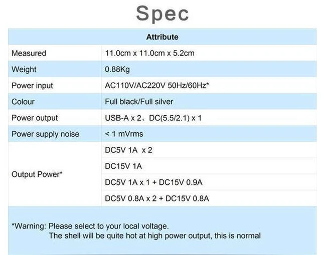 Alt view image 12 of 12 - P50 Linear Power Supply for Topping D50/D50s/DX3 Pro/A50 110V-240V (Black)