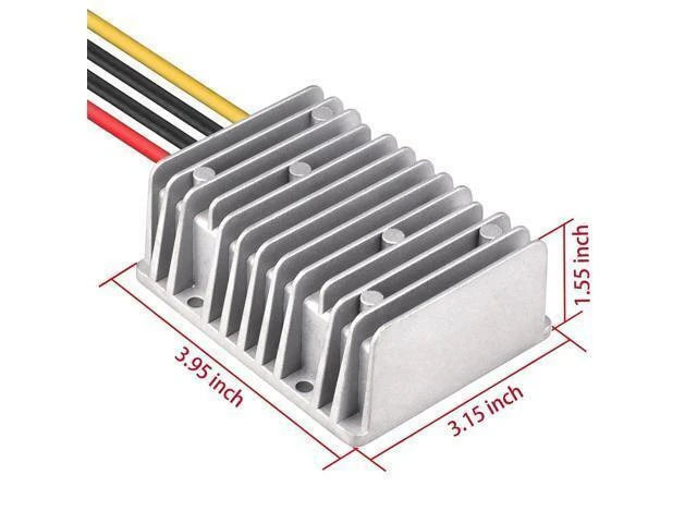 Alt view image 10 of 12 - Cllena DC/DC 12V to 48V Boost Converter 10A 480W Step Up Voltage Regulator Module Car Power Supply Voltage Transformer (Input 10V-16V)