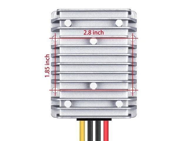 Alt view image 11 of 12 - Cllena DC/DC 12V to 48V Boost Converter 10A 480W Step Up Voltage Regulator Module Car Power Supply Voltage Transformer (Input 10V-16V)