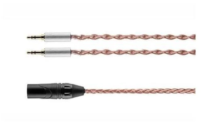 Alt view image 8 of 14 - Upgrade Cable 150cm Dual 3.5mm to 4Pin XLR, XLR to 6.35mm Adapter, Compatible with Moondrop Headphones and Amplifiers