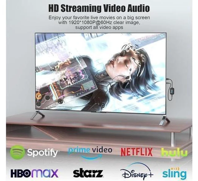 Alt view image 9 of 10 - HDMI Wireless Transmitter and Receiver, Wireless HDMI Extender Watch Movies, and Live TV in 1080p HD, from laptops, PCs to HDTV projectors Within 30m for Home Theater, Office, Conferencing