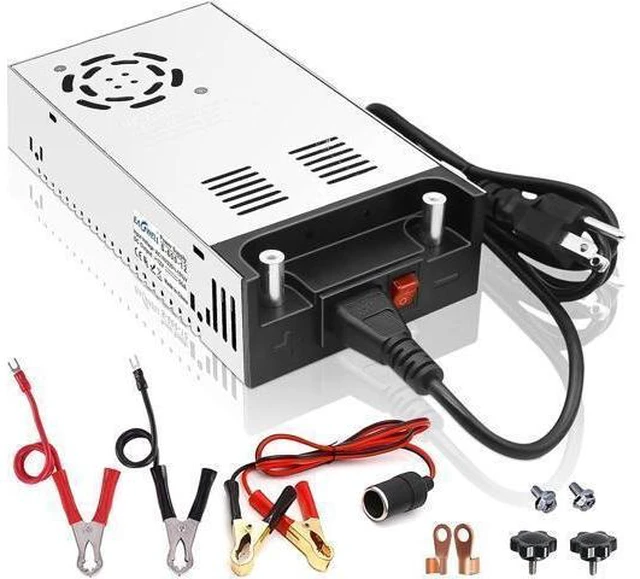 Alt view image 8 of 14 - New Version AC to DC Converter, EAGWELL SMPS 110V AC to 12V DC Converter Power Supply Adjustable Switch Power Supply Transformer Max 50A 600W