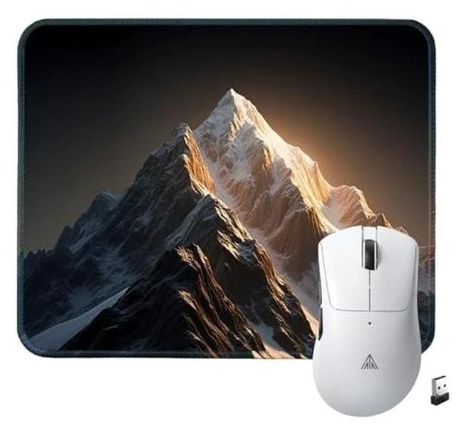 Alt view image 2 of 2 - SM805 Wireless Mouse and Mouse Pad Combo (SM805 White)