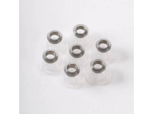 Alt view image 8 of 10 - SOFTEARS UT Titanium Alloy Liquid Silicone Eartips (A Pair-L)