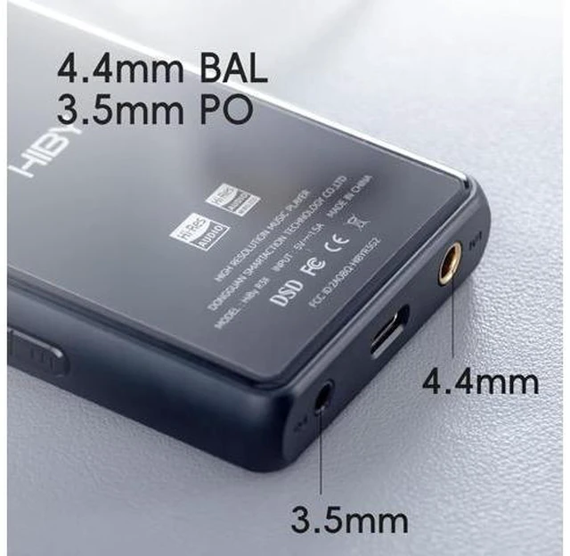 Alt view image 14 of 14 - R3 II 2025 Hi-Res Audio Player - Dual DAC Chips, MQA Decoding, Qobuz/Tidal Player with Bluetooth 5.1, 3.5mm SE/4.4mm BAL Ports | Up to 2TB Expandable Storage
