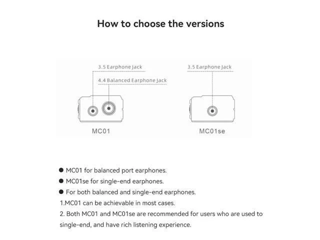 Alt view image 13 of 14 - MC01/MC01se Portable USB DAC/AMP Dual Flagship CS43131 HiFi Decoder Headphone Amplifier 4.4mm/3.5mm Type-C USB (MC01SE Red)