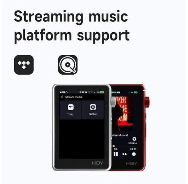Alt view image 12 of 14 - R3 II 2025 Hi-Res Audio Player - Dual DAC Chips, MQA Decoding, Qobuz/Tidal Player with Bluetooth 5.1, 3.5mm SE/4.4mm BAL Ports | Up to 2TB Expandable Storage