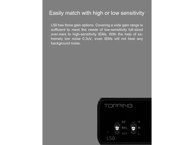 Alt view image 8 of 10 - L50 Amplifier NFCA Modules 0.3uV Ultra Low Noise Cost-Effective Bypass Output Headphone Amplifier (Silver)