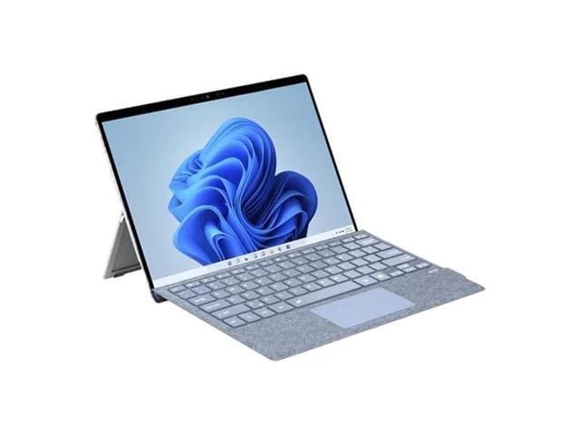 Alt view image 10 of 10 - Zoof Type Cover for Microsoft Surface Pro 7 Plus/Pro 7, 12.3 inch, Ultra-Slim Wireless Tablet Keyboard with Multi Touchpad Bluetooth (Ice Blue with Backlit)