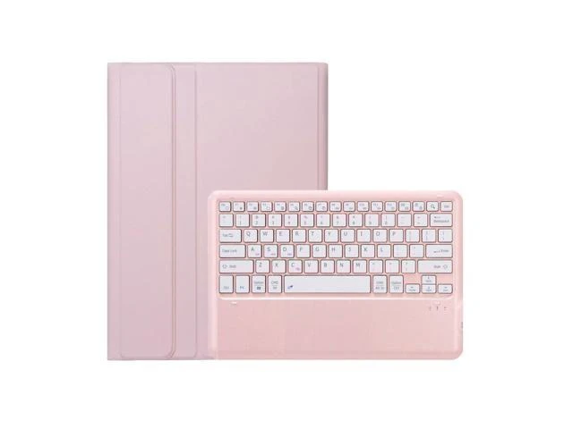 Alt view image 10 of 10 - KcoxdCn New iPad Pro 13 Inch 2024 Keyboard Case for iPad Pro 13 Inch Keyboard Case 2024 Model 7th Generation with Pencil Holder Mutil Angles Stand Cover Detachable Wireless Keyboard (Pink)