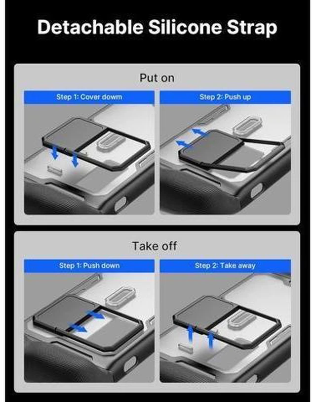 Alt view image 12 of 14 - PC0104 ModCase Compatible with Steam Deck, Steam Deck Case Comprehensive Protection Include Detachable Front Shell, Body Protective Shell, Metal Bracket and Strap - Basic Set