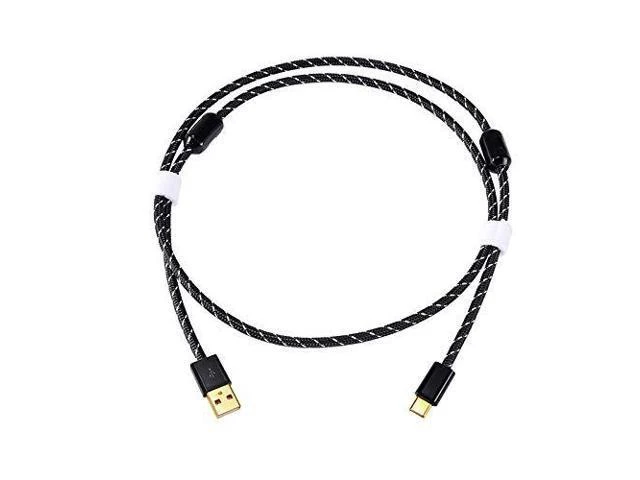 Alt view image 4 of 6 - Cable ZY-363 USB Cables Male to Male USB A to Type-C Audio Cables 1M