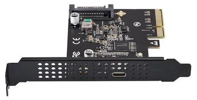 Alt view image 5 of 8 - 20Gbps USB3.2 Gen2x2 PCIe X4 Type-C Expansion Card ASM3242