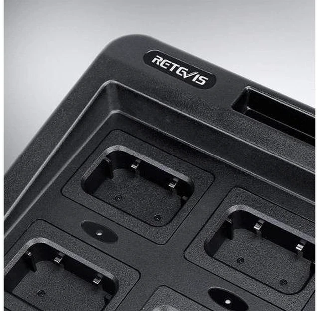 Alt view image 13 of 14 - Retevis RT29 Ailunce HD1 Walkie Talkie Six-Way Charger, Practical Multi Charger Compatible with Retevis RT29 RB23 Ailunce HD1 Two Way Radio (1 Pack)