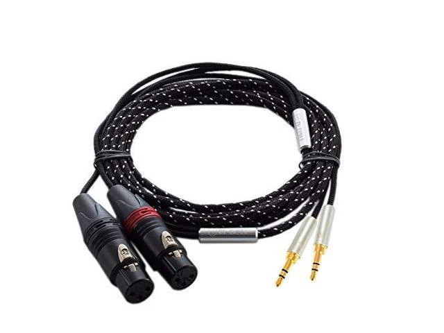 Alt view image 4 of 6 - Cable ZY-275 2XLR Female Plug Cable T5P T1 Z7 Headphone Extension Cords Upgrade Cable