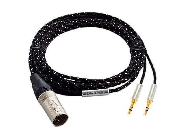 Alt view image 7 of 9 - Cable ZY-271 4-Pin XLR Plug Cable T5P T1 Z7 Headphone Extension Cords Upgrade Cable