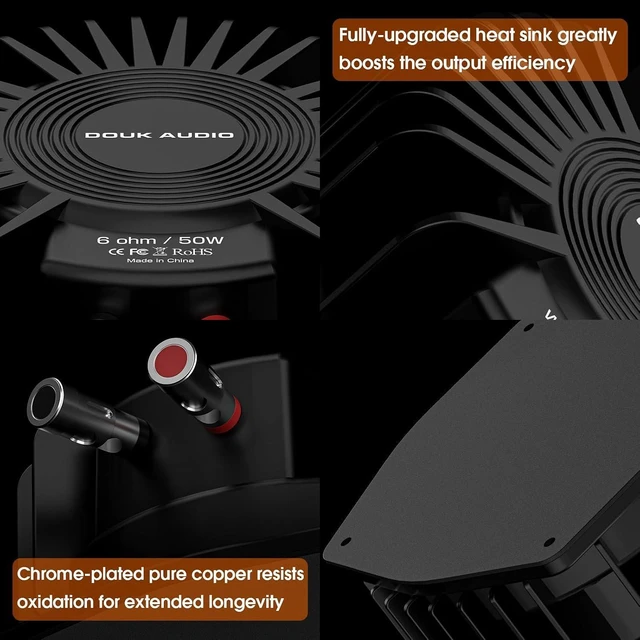 Alt view image 13 of 14 - BS-1 Bass Shaker: 50W High Power Tactile Transducer - Subwoofer Lows for Home Theater, Car Audio & Gaming Chair Vibration Immersion (1 PC)