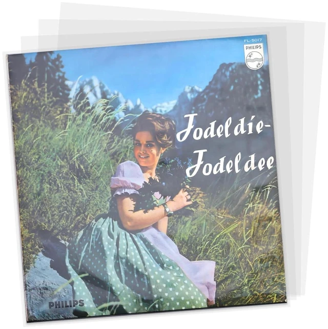 Alt view image 8 of 14 - 50PCS 12'' LP Vinyl Record Plastic Outer Sleeves Anti-Static Protection Covers