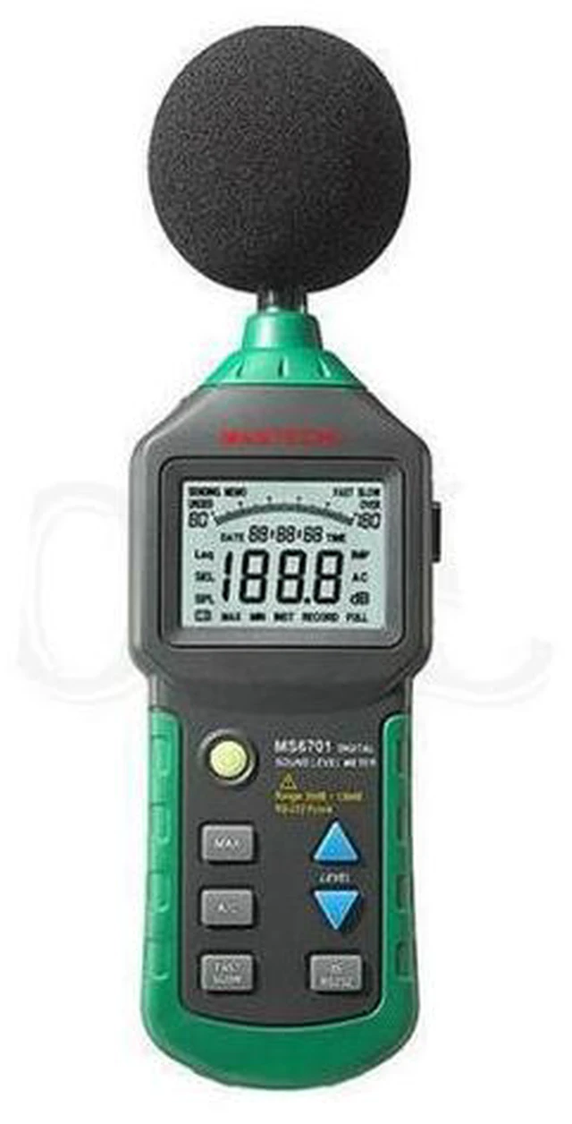 Alt view image 3 of 4 - MASTECH MS6702 Digital Sound Level Meter Noise Meter dB Decible Meter Tester Temperature Humidity Meter Thermometer