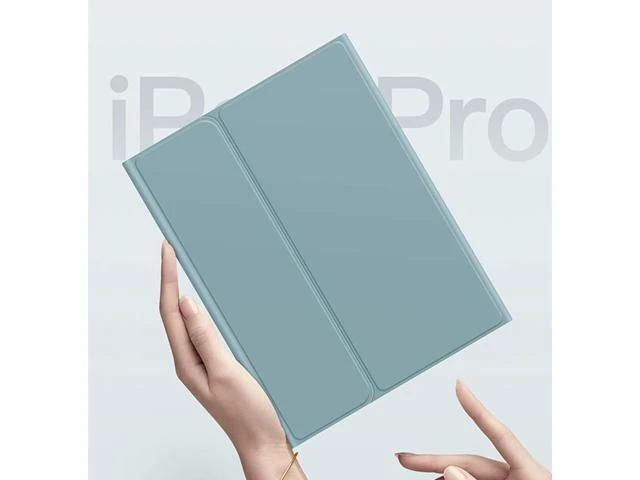 Alt view image 10 of 10 - QIYIBOCASE Keyboard Case for iPad 10th Generation 2022,Round Keys Retro Detachable Magnets Wireless Keyboard Case with Pencil Holder for iPad 10 2022 (Mint Green)