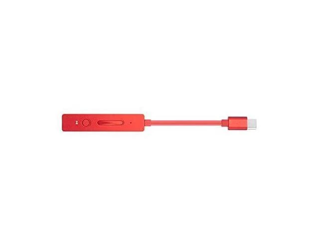 Alt view image 6 of 8 - Link V2 2021 Digital Portable DAC Headphone Amplifier Type-C to 3.5mm Port Mobile Phone USB DAC AMP Hi-Res Audio Cable (Red)