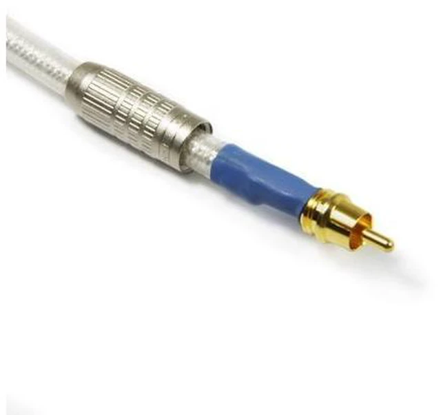 Alt view image 8 of 10 - HiFi Cable Digital Coaxial Cable HD-G 75 ohms Digital coaxial(for colorfly C4 Upgrade Version) ZY-035 1.5M