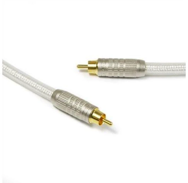 Alt view image 9 of 10 - HiFi Cable Digital Coaxial Cable HD-G 75 ohms Digital coaxial(for colorfly C4 Upgrade Version) ZY-035 1.5M