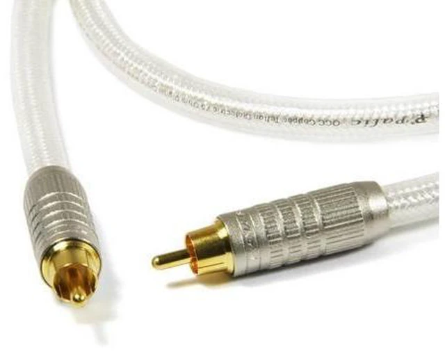 Alt view image 7 of 10 - HiFi Cable Digital Coaxial Cable HD-G 75 ohms Digital coaxial(for colorfly C4 Upgrade Version) ZY-035 1.5M