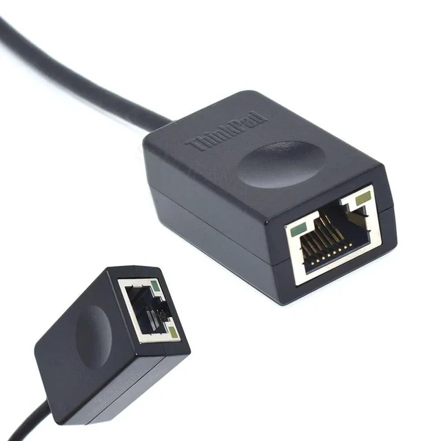 Alt view image 9 of 10 - New Ethernet Extension Cable 04X6435 5C10Y97178 for ThinkPad X1 Carbon X380 Yoga L380 L390 RJ45