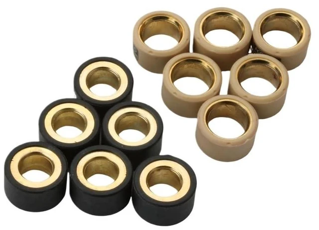 Alt view image 6 of 6 - Compatible With 125cc 150cc 4KL-E7632-00 6PC Variator Roller 9g 13g 14g Weights 20x12mm(20x12mm 13g)