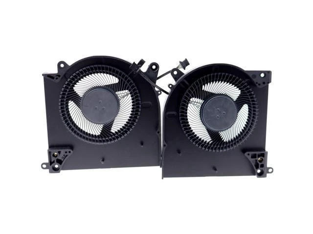 Alt view image 8 of 10 - Deal4GO CPU Cooling Fan 0D1X38 D1X38 EG50061S1-C080-S9A w/GPU Cooler Fan 0TG9V0 TG9V0 EG50061S1-C070-S9A Set Replacement for Dell Alienware M15 R3 ALWM15R3