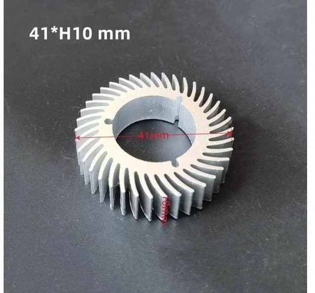 Alt view image 2 of 2 - 41x10mm Aluminium Heat Sink for 20W 30W 50W 100W High Power COB LED Light