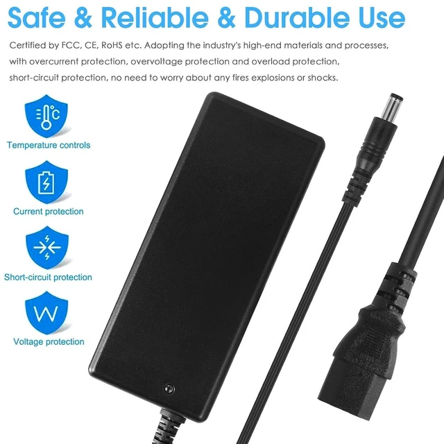 Alt view image 10 of 14 - 180W 36V/5A DC Power Supply Adapter Charger AC 100-240V Transformer